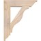 Ekena Millwork Funston Traditional Smooth Bracket, Douglas Fir, 3 1/2"W x 18"D x 22"H BKT04X18X22FST01SDF - alternate 3